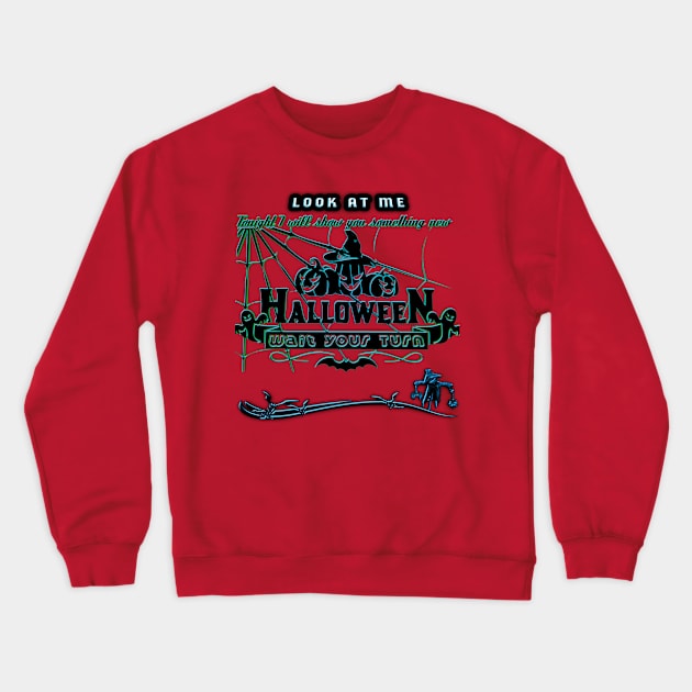 happy dhalloween happy days Crewneck Sweatshirt by Mirak-store 